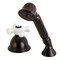 Kingston Brass KSK3355PXTR Transfer Valve Set for Roman Tub Faucet, Oil Rubbed Bronze KSK3355PXTR - alternate 1